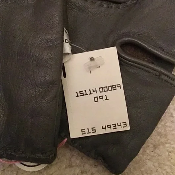 Men's Leather gloves with cashmere lining, NWT - Picture 5 of 5